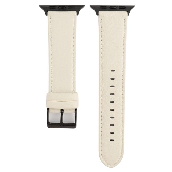 Klokkereim av lær med tekstur for Apple Watch 41 / 40 / 38 mm - Bilde 23