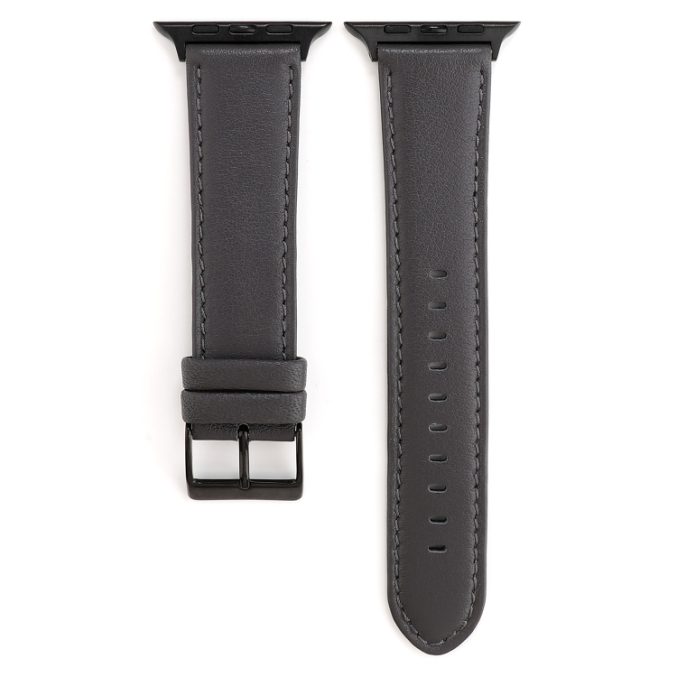 Klokkereim av lær med tekstur for Apple Watch 41 / 40 / 38 mm - Bilde 13