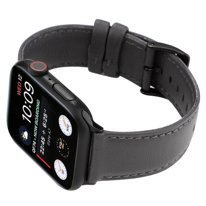Klokkereim av lær med tekstur for Apple Watch 41 / 40 / 38 mm - Bilde 15