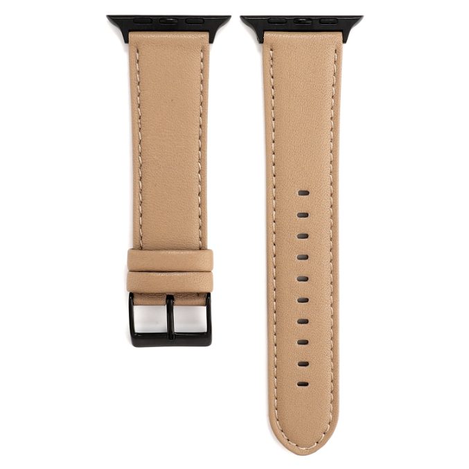 Klokkereim av lær med tekstur for Apple Watch 41 / 40 / 38 mm - Bilde 3
