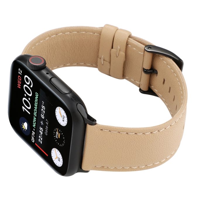 Klokkereim av lær med tekstur for Apple Watch 41 / 40 / 38 mm - Bilde 5
