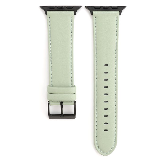 Klokkereim av lær med tekstur for Apple Watch 41 / 40 / 38 mm - Bilde 8