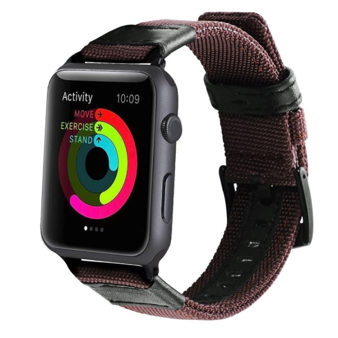 Røff nylon klokkereim for Apple Watch 41 / 40 / 38 mm - Bilde 7
