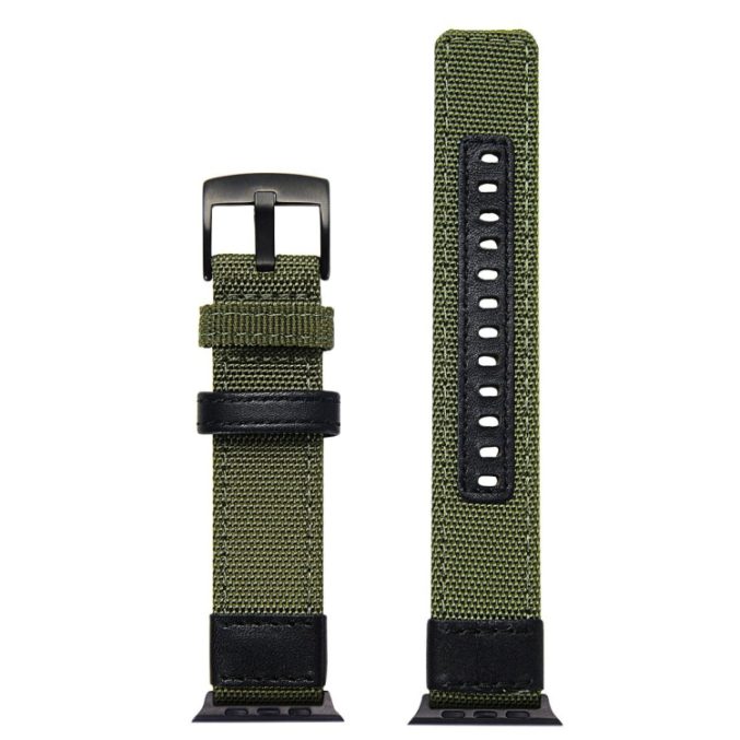 Røff nylon klokkereim for Apple Watch 41 / 40 / 38 mm - Bilde 9