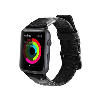 Røff nylon klokkereim for Apple Watch 41 / 40 / 38 mm