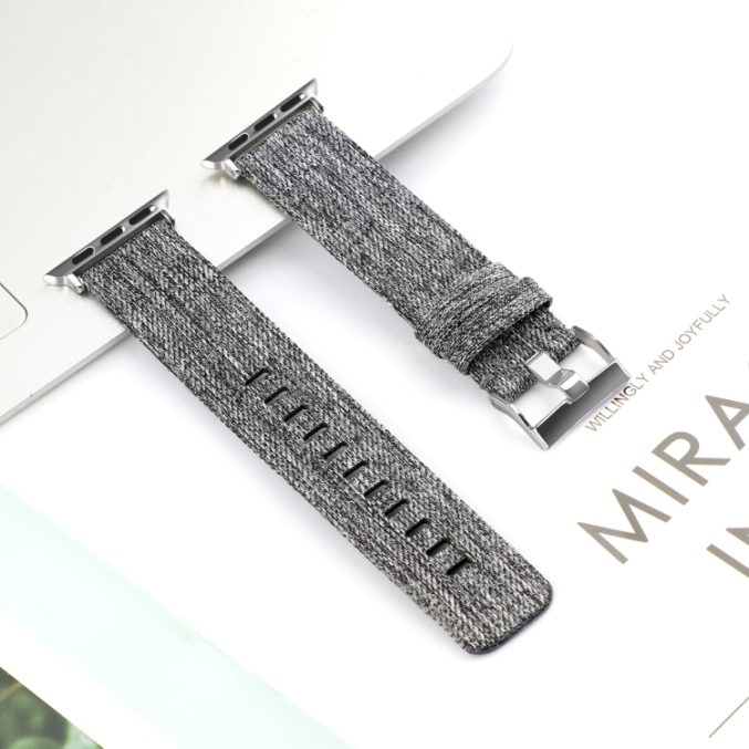 Canvas klokkereim for Apple Watch 41 / 40 / 38 mm - Bilde 40