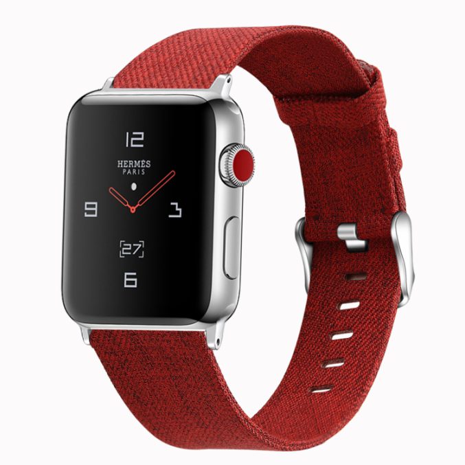 Canvas klokkereim for Apple Watch 41 / 40 / 38 mm - Bilde 14