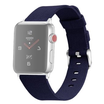 Canvas klokkereim for Apple Watch 41 / 40 / 38 mm - Blå