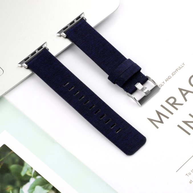 Canvas klokkereim for Apple Watch 41 / 40 / 38 mm - Bilde 34