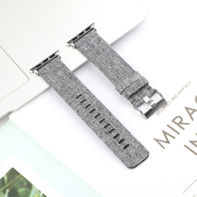 Canvas klokkereim for Apple Watch 41 / 40 / 38 mm - Bilde 22