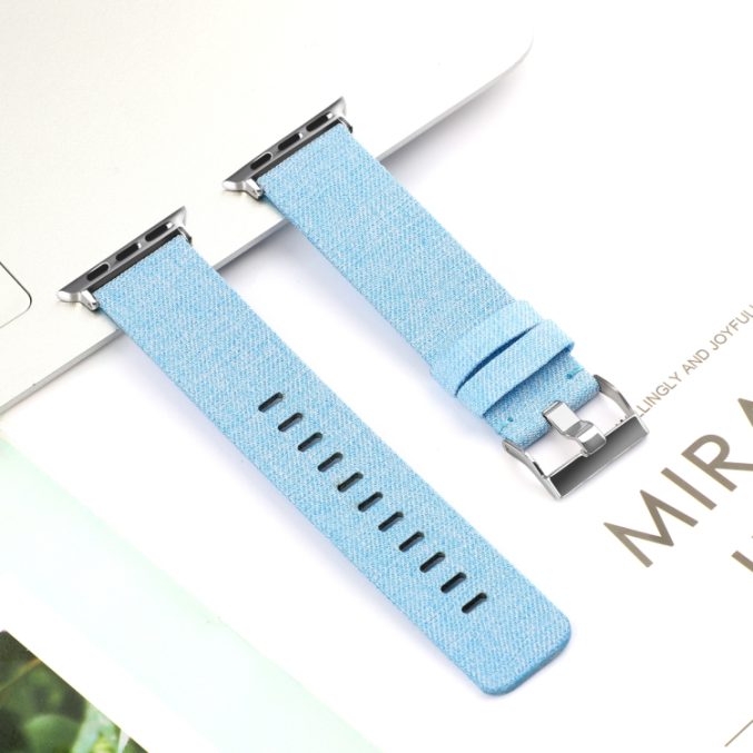 Canvas klokkereim for Apple Watch 41 / 40 / 38 mm - Bilde 28