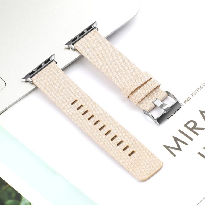 Canvas klokkereim for Apple Watch 41 / 40 / 38 mm - Bilde 60