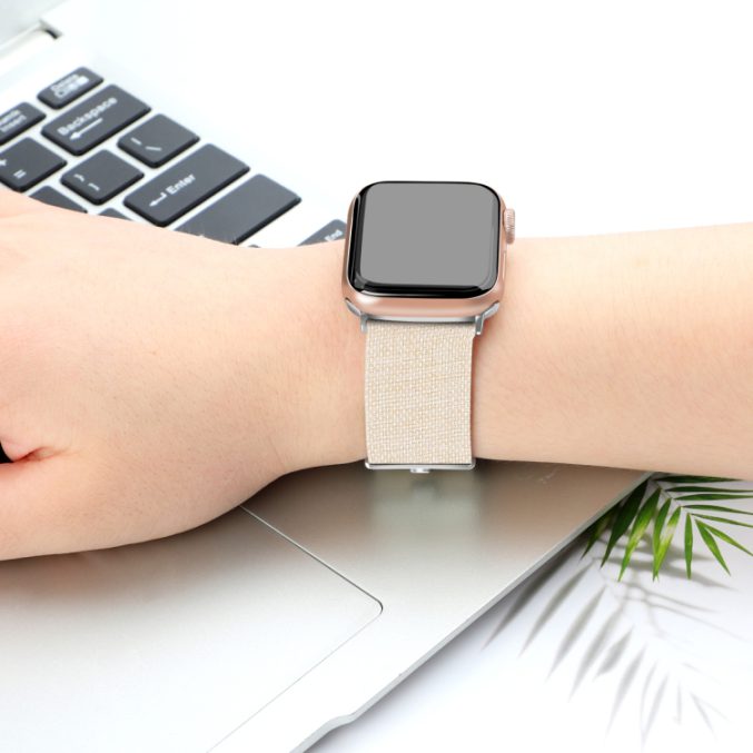 Canvas klokkereim for Apple Watch 41 / 40 / 38 mm - Bilde 65