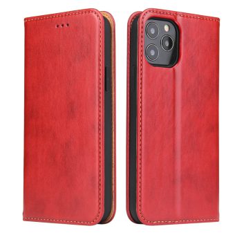 Lommebok etui for iPhone 12 / 12 Pro (PU-Lær) - Rød