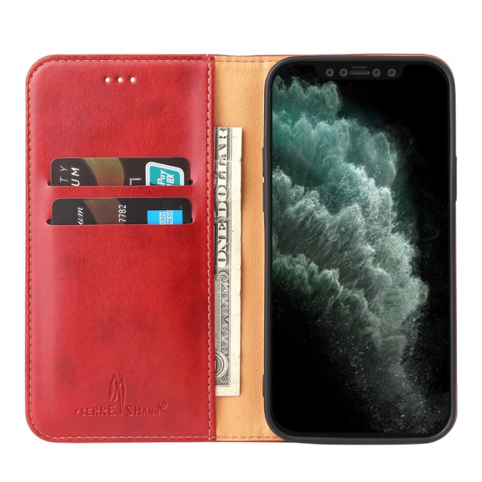Lommebok etui for iPhone 12 / 12 Pro (PU-Lær) - Bilde 12
