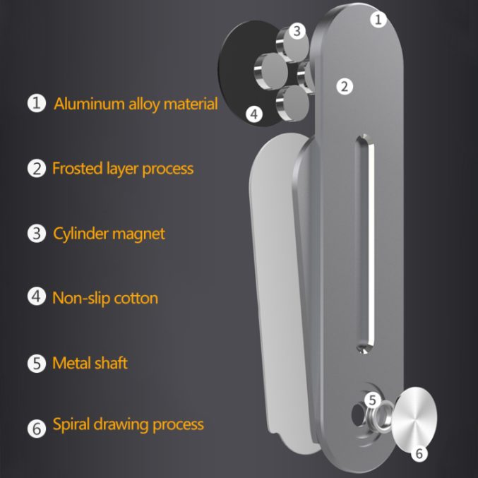 Universal magnetisk mobilholder for skjerm - Bilde 9