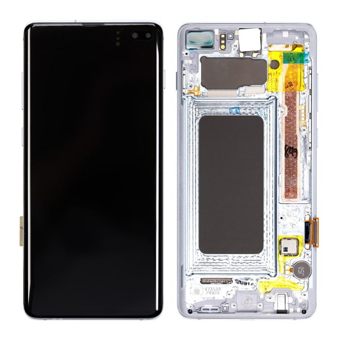 Bytte Skjerm og LCD på Samsung Galaxy S10 Plus (inkl ramme)