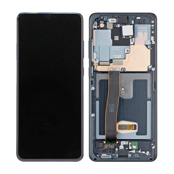 Bytte skjerm på Samsung Galaxy S20 ULTRA (SM-G988) - Sort