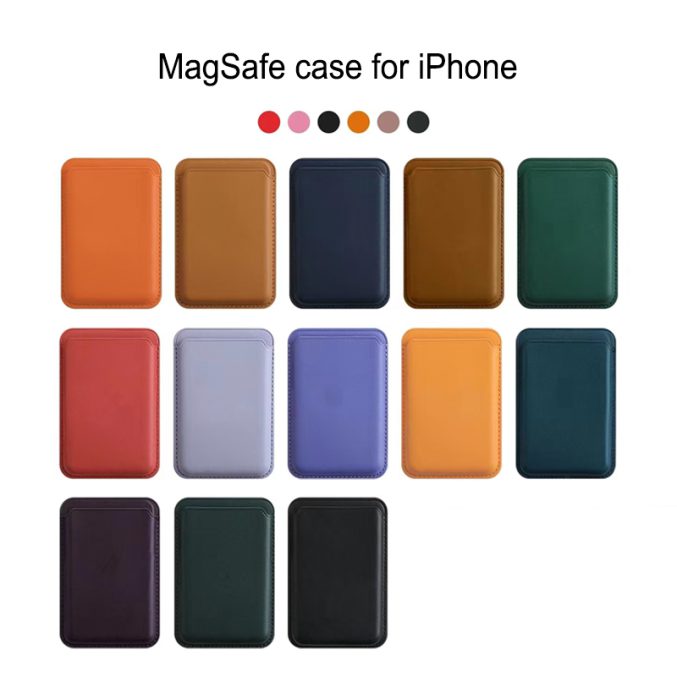 Magsafe kortholder i lær - Bilde 2