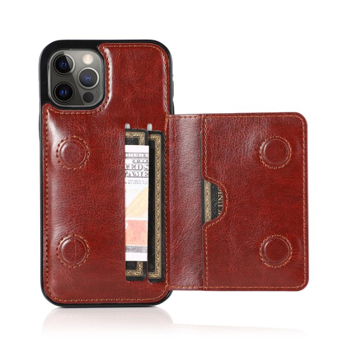 Beskyttelsesdeksel med kortlomme for iPhone 12 Mini - Bilde 33
