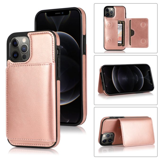 Beskyttelsesdeksel med kortlomme for iPhone 12 Mini - Bilde 2