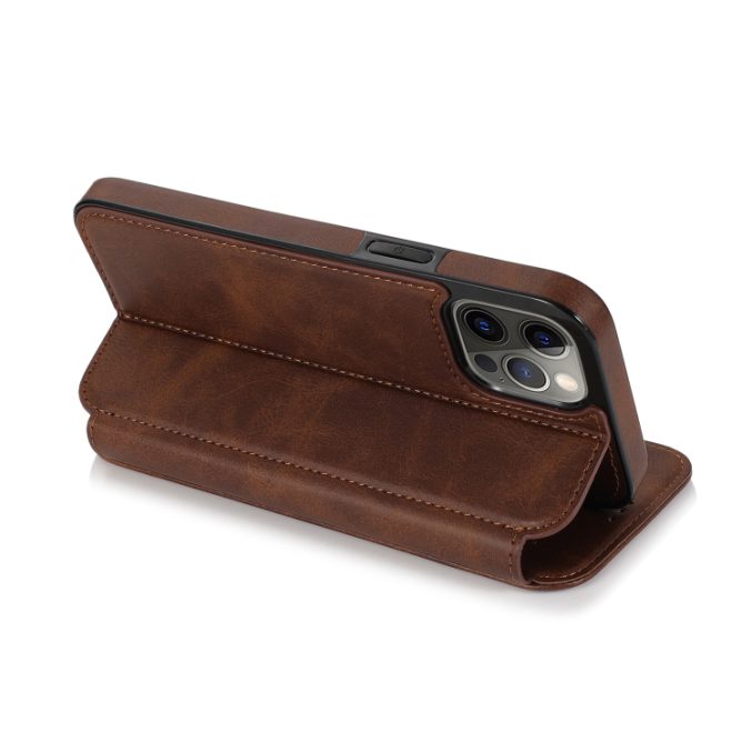 Tpu-Lærlommebok med magnetlukker for iPhone 12 Pro Max - Bilde 36
