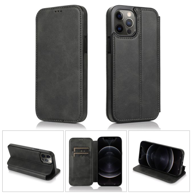 Tpu-Lærlommebok med magnetlukker for iPhone 12 Pro Max - Bilde 13