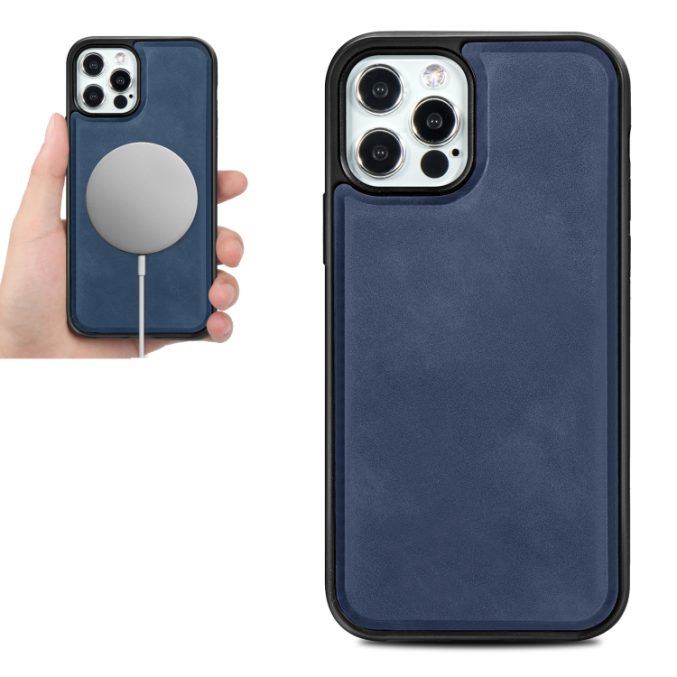 PU Lærdeksel med Magsafe støtte for iPhone 12 / 12 Pro - Bilde 31