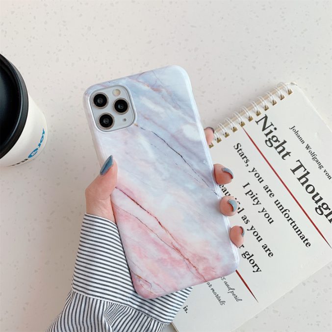 Marmor beskyttelsesdeksel til iPhone 11 Pro Max - Bilde 3