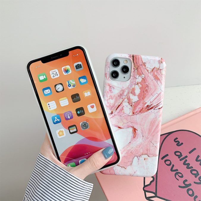 Marmor beskyttelsesdeksel til iPhone 11 Pro Max - Bilde 6