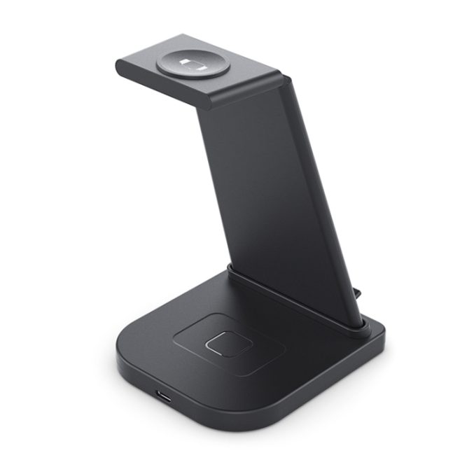 Trådløs ladestasjon for For iPhone / Apple Watch / AirPods - Bilde 7