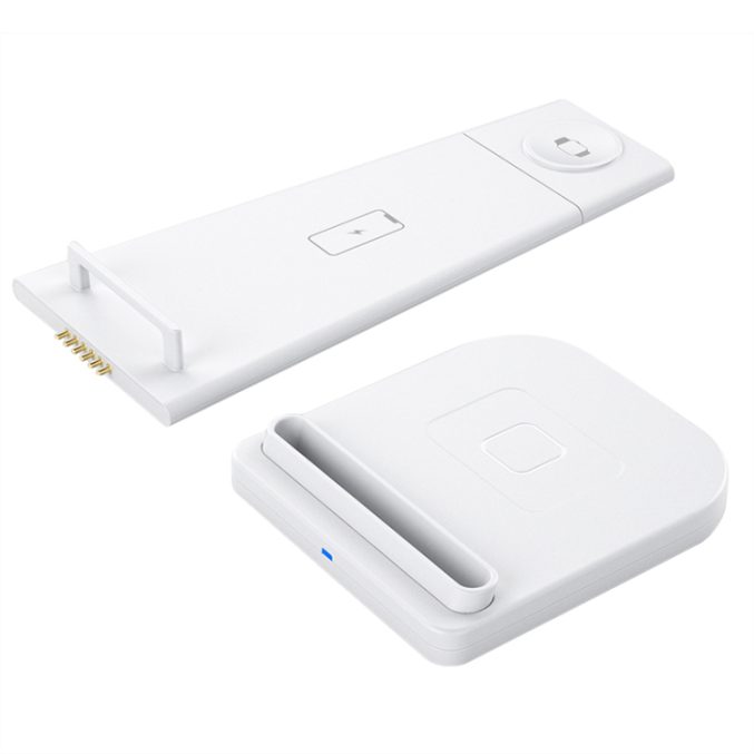Trådløs ladestasjon for For iPhone / Apple Watch / AirPods - Bilde 4
