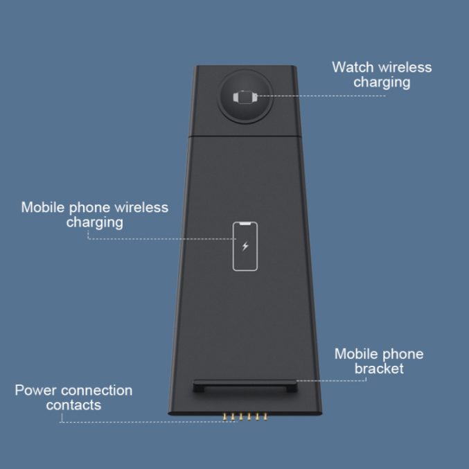 Trådløs ladestasjon for For iPhone / Apple Watch / AirPods - Bilde 17