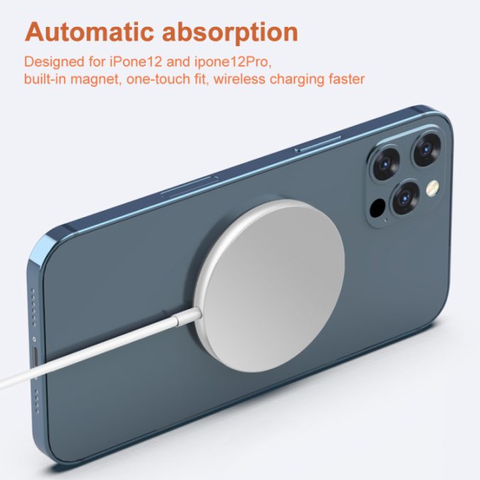 15W QI Magsafe lader for iPhone til USB-C - Bilde 4