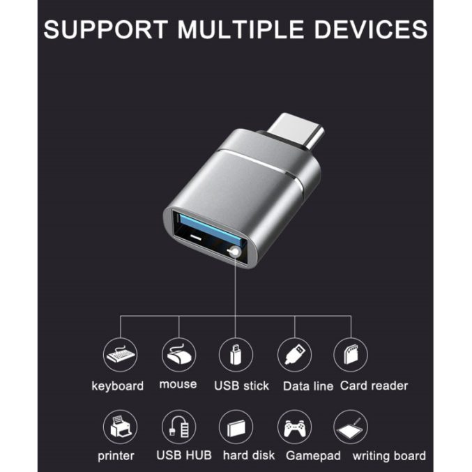 USB-C til USB 3.0 OTG-adapter - Bilde 6