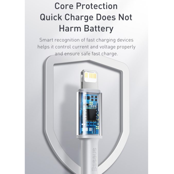 Baseus 20W USB-C til Lightning PD hurtigladekabel - Bilde 10
