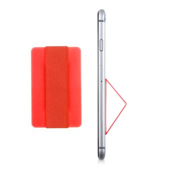 Ultra tynne fingergrep holder i metall - Rød