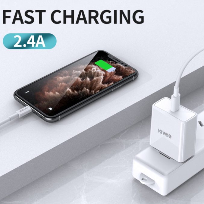 KIVEE USB-C til Lightning kabel (1 meter) - Bilde 4