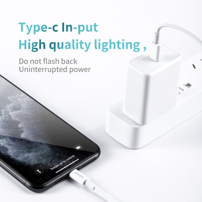 KIVEE USB-C til Lightning kabel (1 meter) - Bilde 5