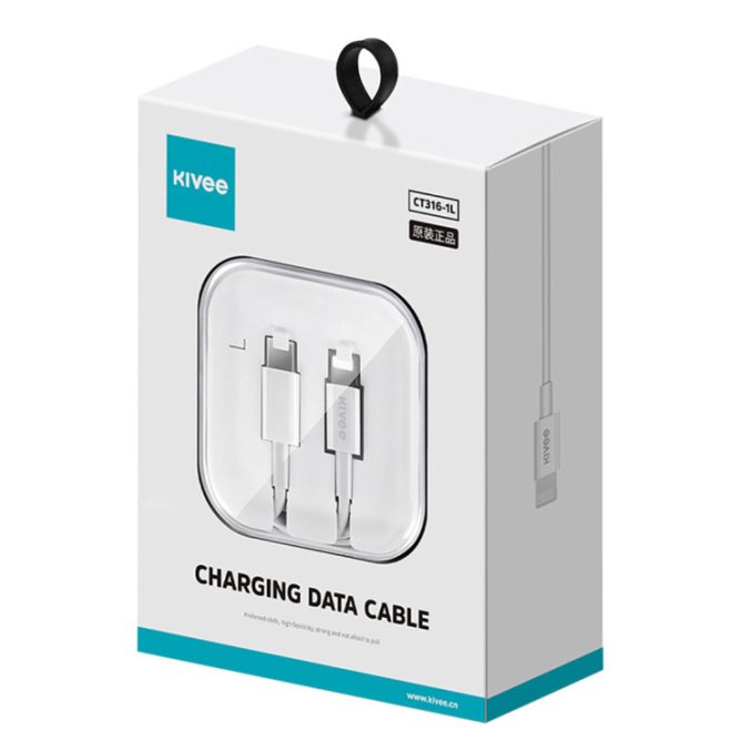 KIVEE USB-C til Lightning kabel (1 meter) - Bilde 10