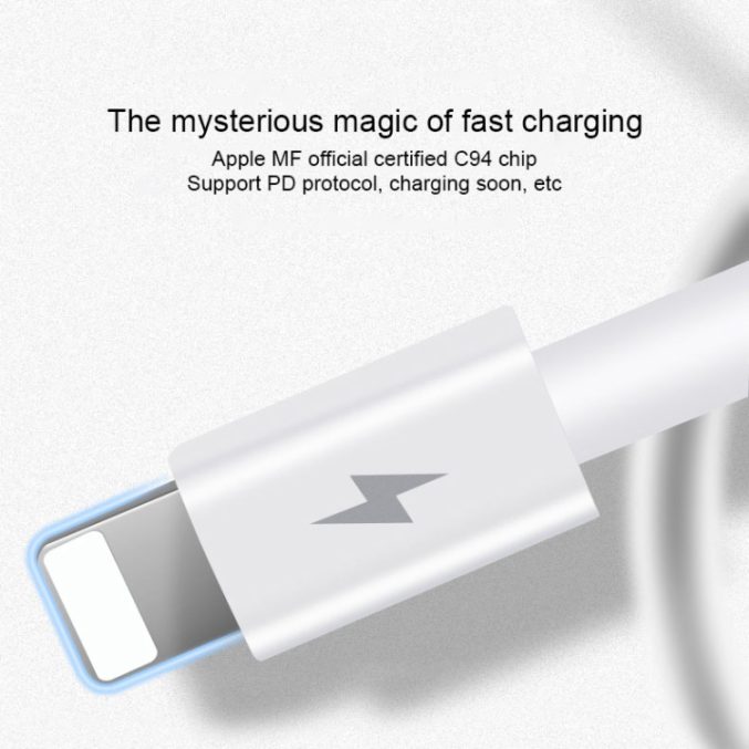 USB-C til Lightning med støtte for PD hurtiglading (1,2m) - Bilde 3