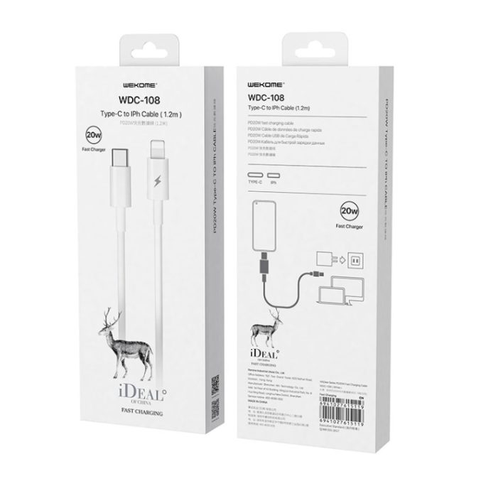 USB-C til Lightning med støtte for PD hurtiglading (1,2m) - Bilde 5