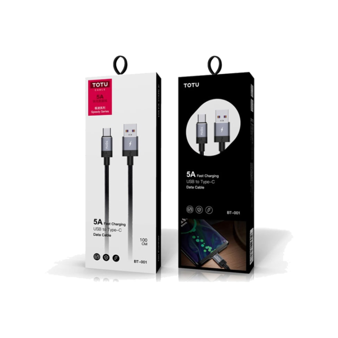 TOTU USB til USB-C kabel (25cm)