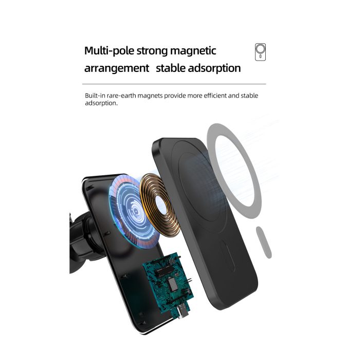 Billader med Magsafe funksjon 15W - Bilde 2