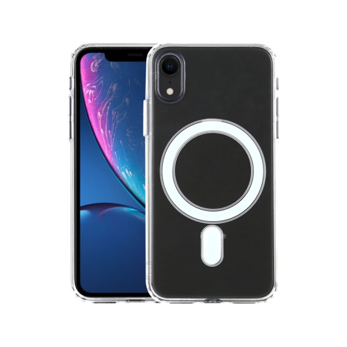 Klart deksel med MagSafe funksjon til iPhone XR
