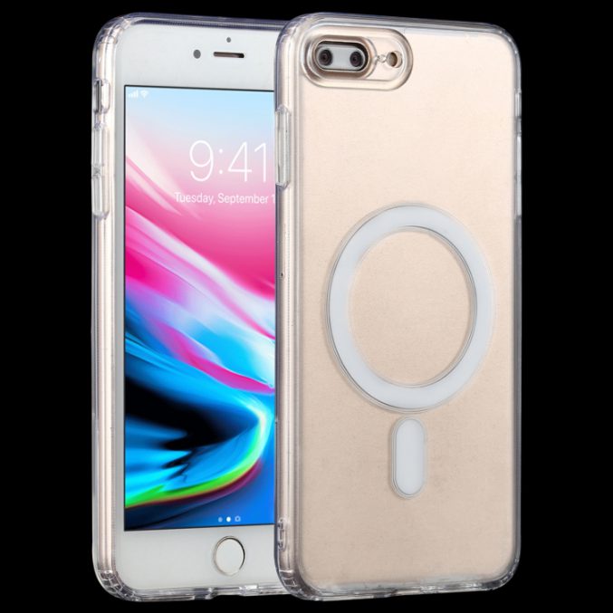 Klart deksel med MagSafe funksjon til iPhone 7 Pluss / 8 Pluss - Bilde 3