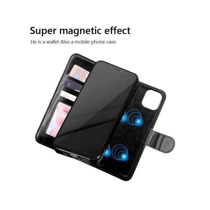 iPhone 12 / 12 Pro lommebok med magnet deksel - Bilde 13