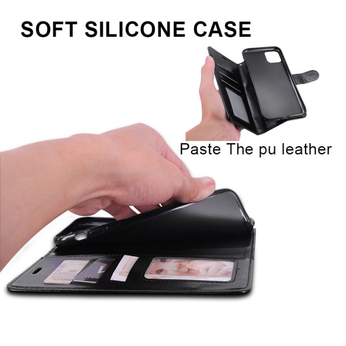 iPhone 12 / 12 Pro lommebok med magnet deksel - Bilde 5