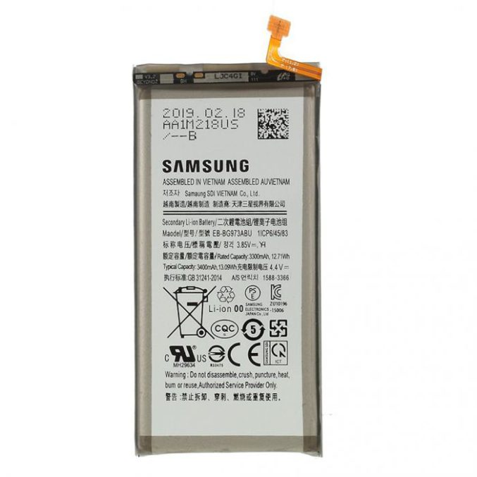 Batteri til Samsung Galaxy S10