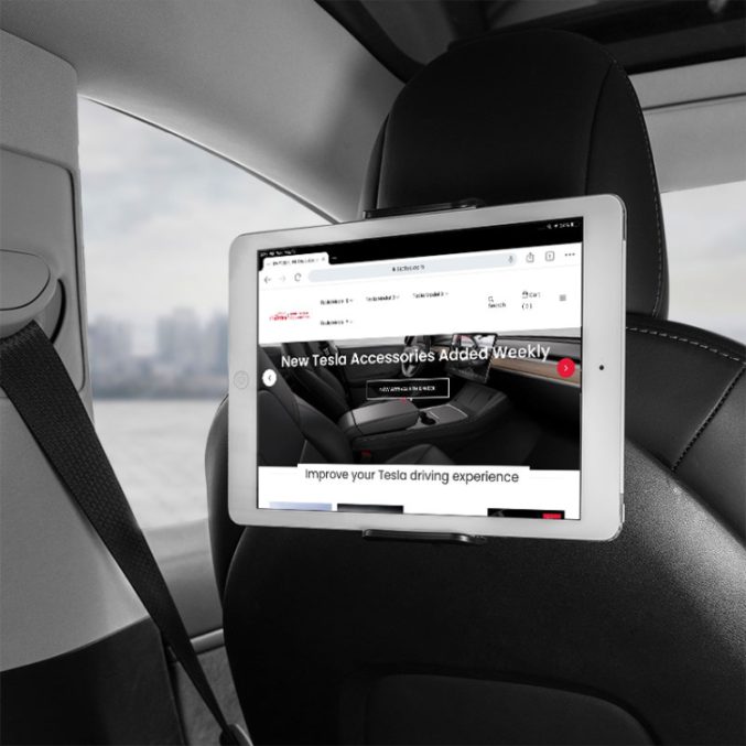 Nettbrett og mobilholder for Tesla Model 3 / Model Y - Bilde 8